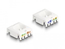 Delock Keystone-Modul RJ45 zu LSA Cat.6A STP