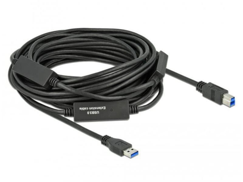 Delock USB 3.1-Kabel USB A - USB B 15 m