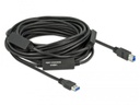 Delock USB 3.1-Kabel USB A - USB B 15 m