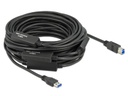 Delock USB 3.1-Kabel USB A - USB B 20 m