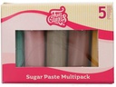 BackshopSchweiz Rollfondant FunCakes Erd Töne 5 Rollen