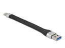 Delock USB 3.2 Gen 1 FPC Flachbandkabel USB A - USB C 0.14 m
