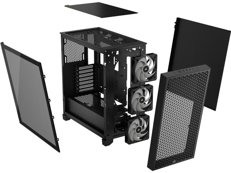 Corsair PC-Gehäuse 3000D RGB Airflow Schwarz