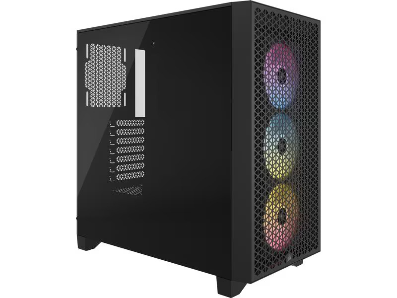 Corsair PC-Gehäuse 3000D RGB Airflow Schwarz