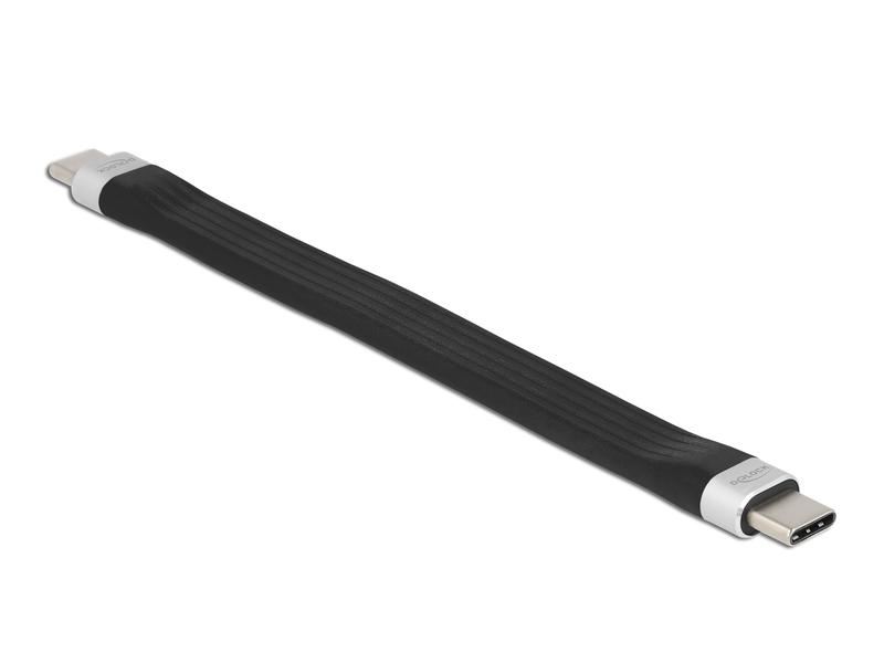Delock USB 3.2 Gen 2 Flachbandkabel USB C - USB C 0.135 m