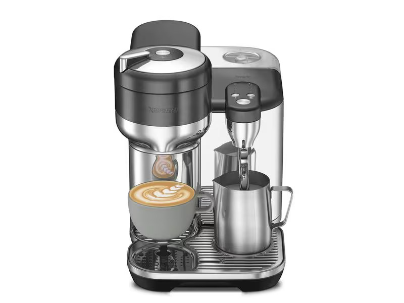 Sage Kaffeemaschine Nespresso Vertuo Creatista Black Steel