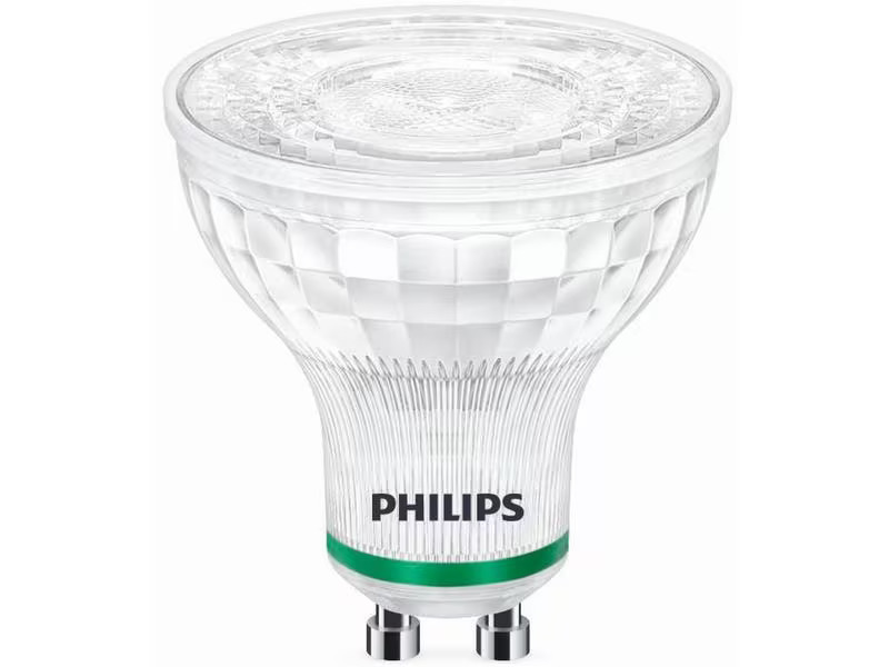 Philips Lampe 2.4W (50W), GU10, Warmweiss