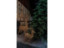 STT LED-Figur Rentier aus Rattan, 70 cm, Braun