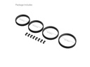 Smallrig Zubehörset Seamless Focus Gear Ring Kit ab Φ72mm bis Φ83mm