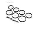 Smallrig Zubehörset Seamless Focus Gear Ring Kit ab Φ62.5mm bis Φ83mm