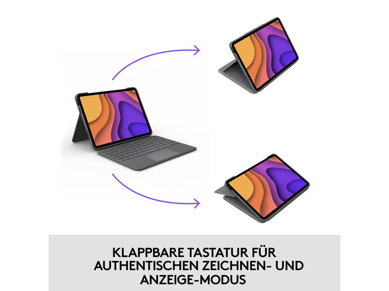 Logitech Tablet Tastatur Cover Folio Touch iPad Air (4. Gen)