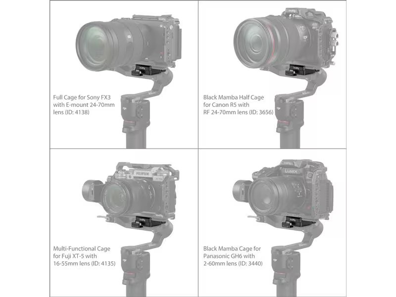 Smallrig Adapter Arca-Swiss Mount Plate