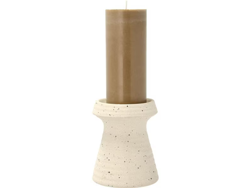 Villa Collection Kerzenständer Elv 11.5 cm, Weiss