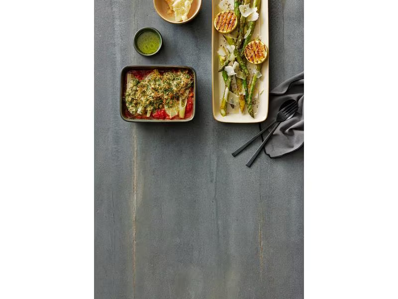 Bitz Schale Gastro 19 cm x 14 cm, 2 Stück, Grün/Schwarz
