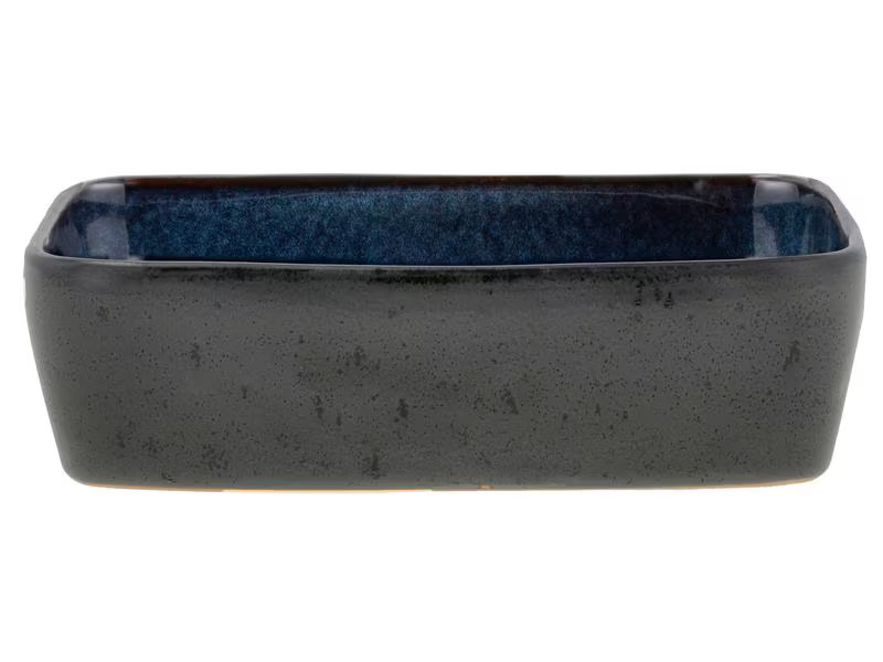 Bitz Schale Gastro 19 cm x 14 cm, 2 Stück, Dunkelblau/Schwarz