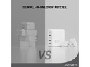 4smarts USB-Wandladegerät Flex Pro Weiss