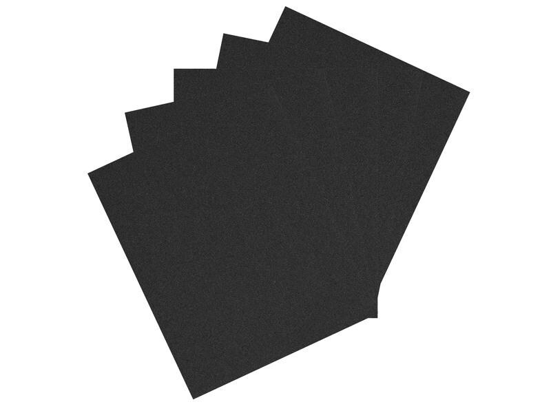 Krafter Schleifpapier Gewebe P240, 5 Stück