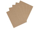 Krafter Schleifpapier Flint P60, 5 Stück