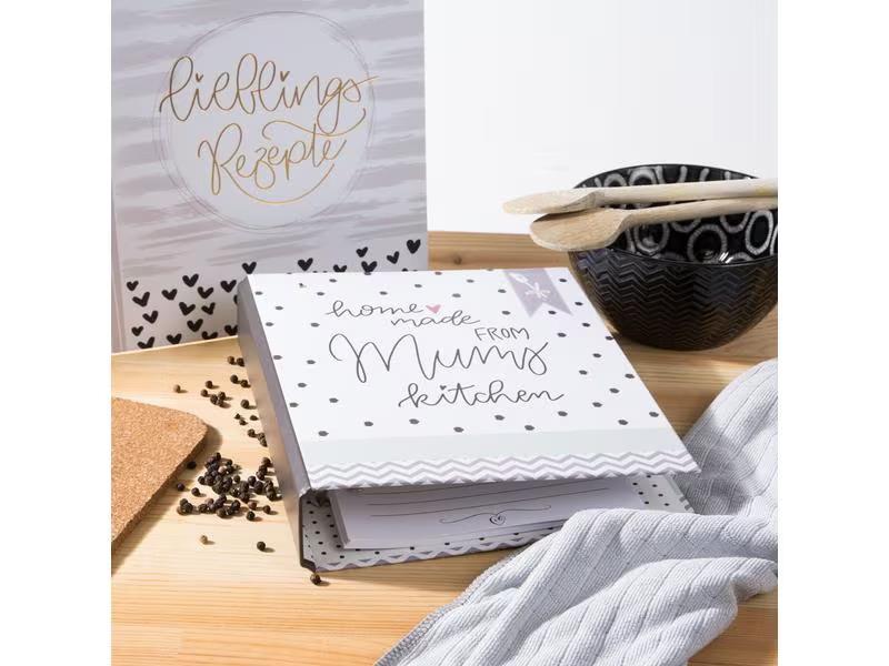 Goldbuch Notizbuch für Rezepte Lieblingsrezepte 21 x 22 cm