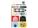 Marabu Perlentropfenfarbe Dot Pen Set, 25 ml, 4 Stk