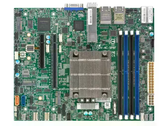 Supermicro Barebone IoT SuperServer SYS-E300-12D-4CN6P