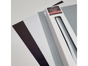 Chemica Aufbügelfolie Flex 30 x 50 cm, 3er Set, Schwarz/Weiss