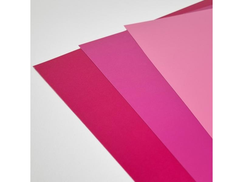 Chemica Aufbügelfolie Flex 30 x 50 cm, 3er Set, Rosa