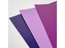 Chemica Aufbügelfolie Flex 30 x 50 cm, 3er Set, Lila