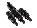 FURBER.power T-Verteiler MC4 kompatibel 1 auf 3, Set