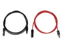 FURBER.power Anschlusskabel 4 mm² mit MC4-kompatiblem Stecker, Set, 2 m