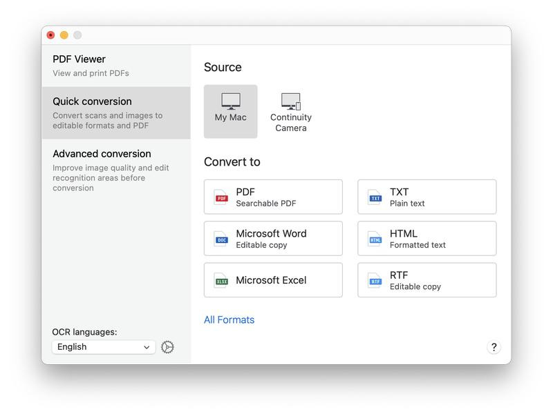 ABBYY FineReader PDF for Mac GOV, Subs., per Seat, 5-25 User, 1yr