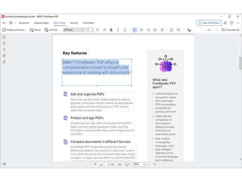 ABBYY FineReader PDF Corporate Subscr., per Seat, 26-50 User, 3yr