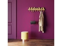 Kare Garderobenleiste Monkey 8 Haken, Gold