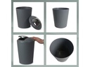 Kela Kosmetikeimer Marta 1.7 l, Schwarz