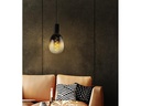 EGLO Leuchten Lampe 4 W E27 Braun-Schwarz-Transparent