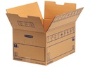 Fellowes Umzugsbox Smoothmove C-Flute Braun