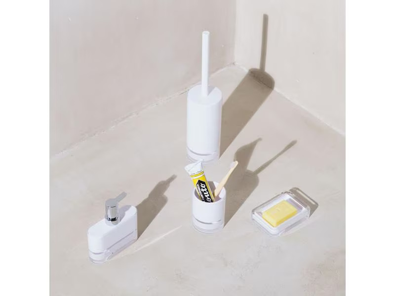 Möve Seifenspender Line 250 ml, Weiss