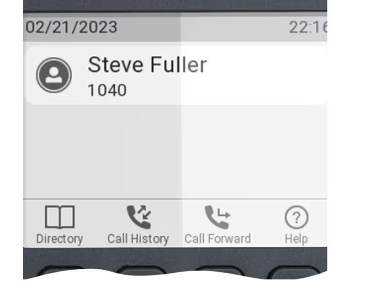 snom Tischtelefon D140 Schwarz