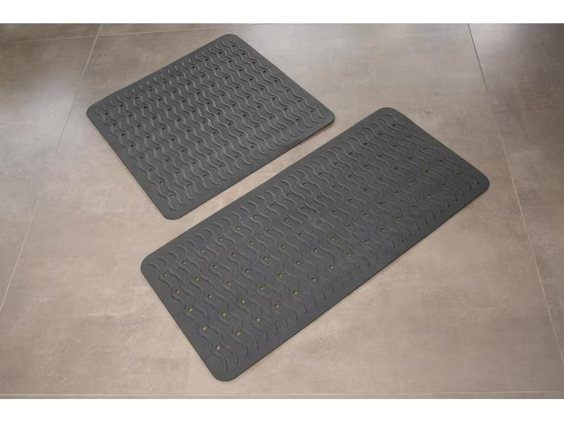 Ridder Badewanneneinlage Playa 38 x 80 cm, Grau