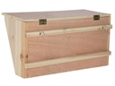 Kerbl Heuraufe mit Sitzbrett, 37 x 17 x 20 cm