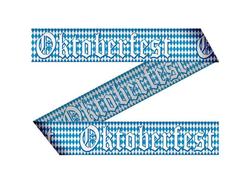 Folat Partyaccessoire Absperrband 15 m, Blau