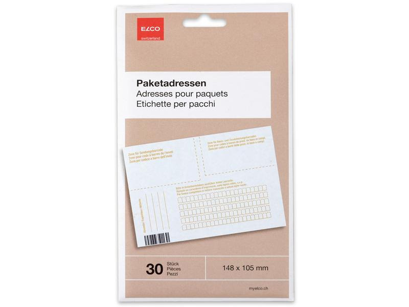 ELCO Adressetiketten 75010.00 14.8 x 10.5 cm, 30 Stück