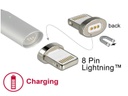 Delock USB-Kabel magnetisch Adapter, Lightning Stecker ohne Kabel