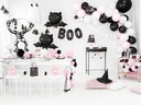 Partydeco Einwegteller Cat 22 x 20 cm, 6 Stück, Schwarz