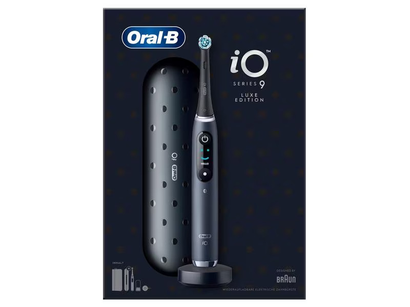 Oral-B Rotationszahnbürste iO Series 9 Luxe Edition Black Onyx