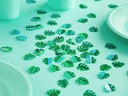 Partydeco Streudeko Aloha Blätter 15 g, Grün