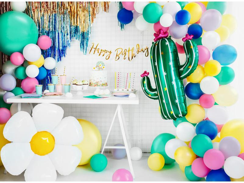 Partydeco Kerze Gänseblümchen 5 Stück