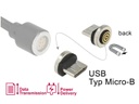 Delock USB-Kabel magnetisch Adapter, USB MicroB  0 cm