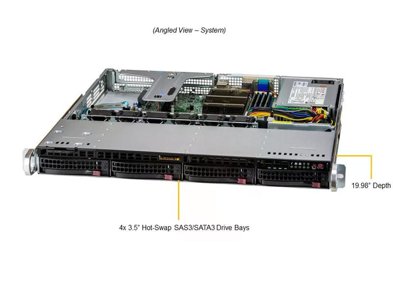 Supermicro Barebone UP SuperServer SYS-510T-M