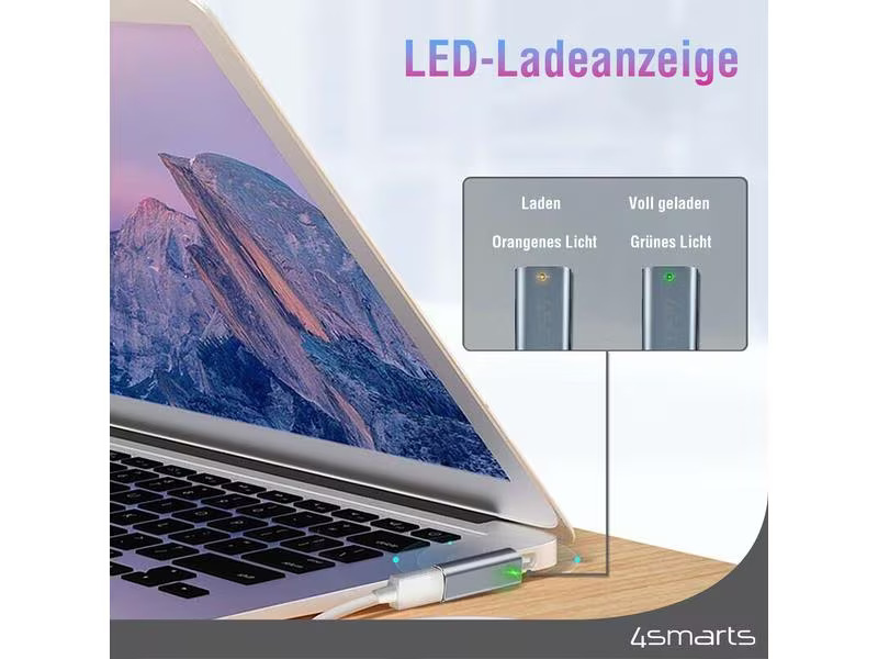 4smarts USB-Adapter MagSafe 2 USB-C Buchse